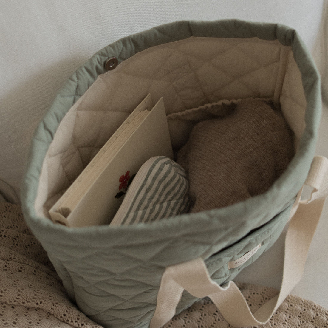 Fourre-tout matelassé pour le quotidien