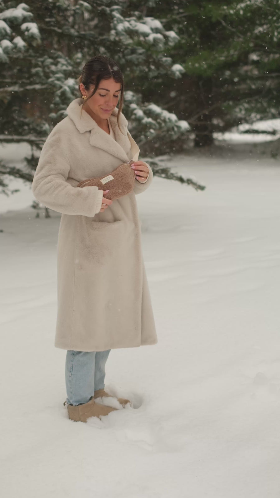 Sac banane en sherpa