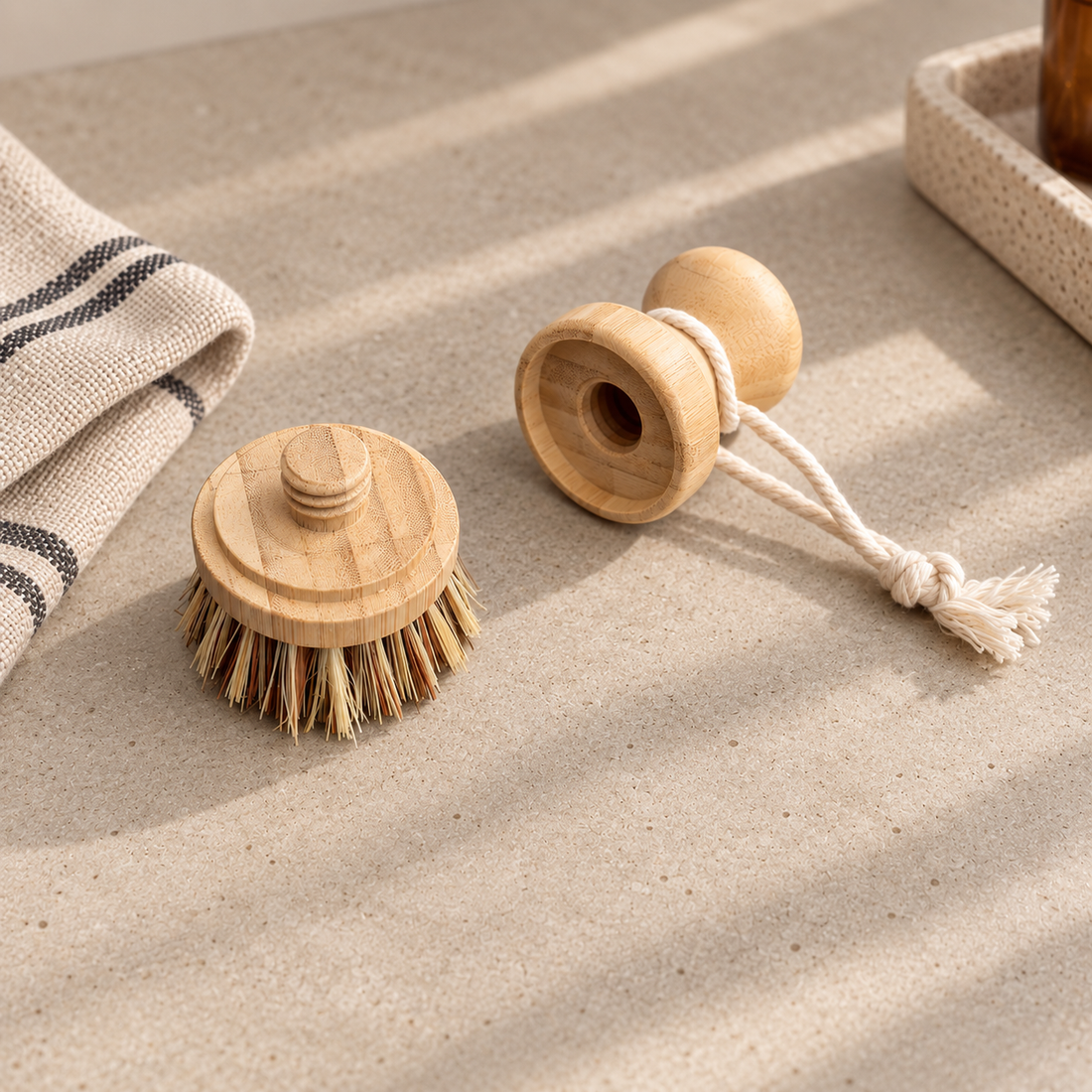 Épurateur rechargeable en sisal et palmier