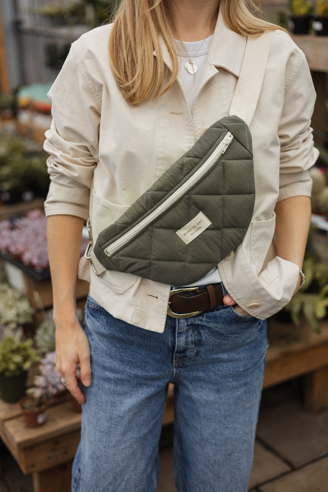 sac banane foret, dans le sac