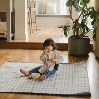 tapis de sol micasso and co vichy sauge