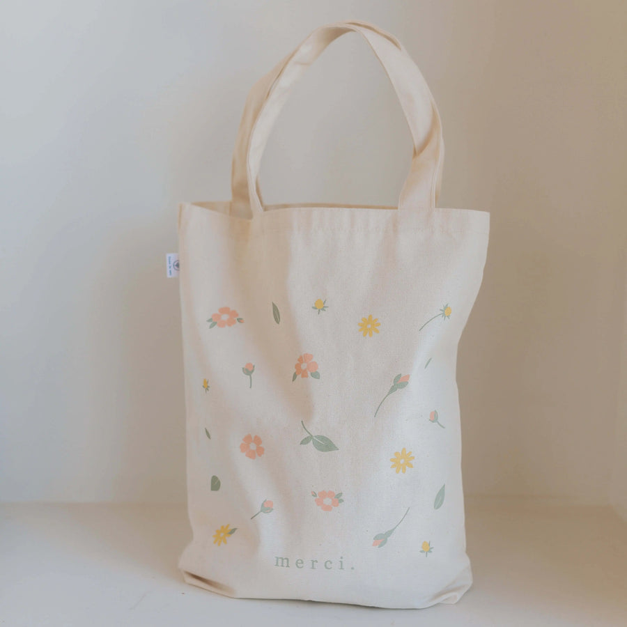 sac en coton beige pour les courses et épicerie